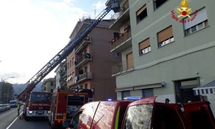 Genova: incendio in un appartamento di via Pegli