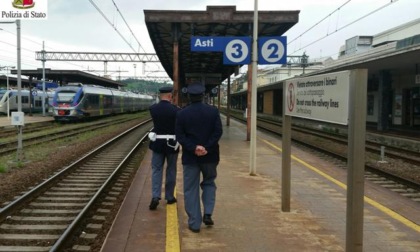 Asti: arrestato a bordo treno dalla Polfer
