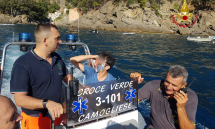 Vigili del Fuoco di Rapallo: operazione di soccorso riuscita a San Fruttuoso