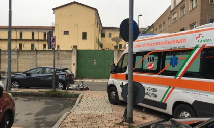 Alessandria: investito ciclista in piazza Carducci