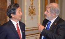 Incontro tra il Sindaco di Genova e il Console Generale del Giappone a Milano Yuji Amamiya