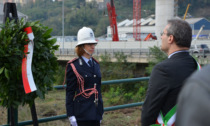 Genova: depositata corona d'alloro in memoria delle vittime del Morandi