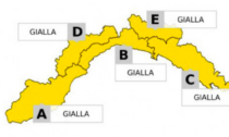Liguria: allerta gialla prevista per giovedì 14