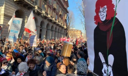 Torino, manifestazione No Tav in solidarietà a Nicoletta Dosio