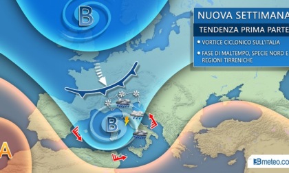 3Bmeteo: “Scossa dell’Inverno, in arrivo due perturbazioni, poi vortice ciclonico”