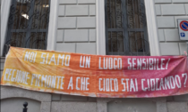 "Piemonte, a che gioco stai giocando?", lo striscione al Plana di Alessandria