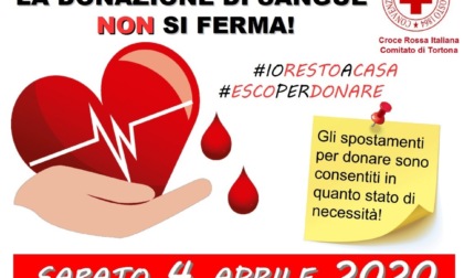 A Tortona si dona il sangue sabato 4 aprile