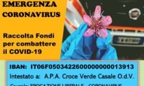 Casale Monferrato, raccolta fondi per emergenza Coronavirus