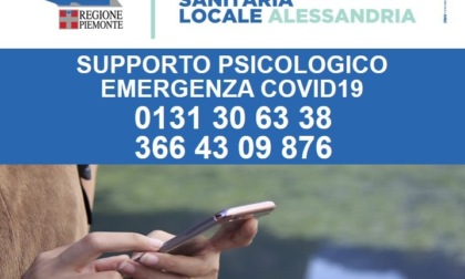 Asl Al: supporto psicologico emergenza Covid-19