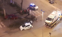Alessandria, incidente tra auto e ambulanza