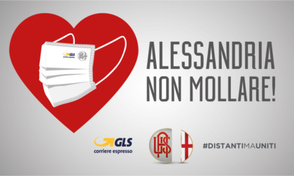 L'Alessandria Calcio e Gls donano 15.000 mascherine per il comune