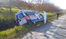Incidente tra Cassine e Strevi per un'ambulanza che trasportava un intubato