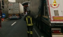 Incidente tra mezzi pesanti su A10 tra Arenzano e Voltri