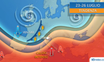 Meteo: nuovi temporali al Nord, allerta gialla in Piemonte