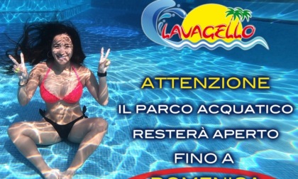 Parco acquatico Lavagello: apertura prolungata al 6 settembre