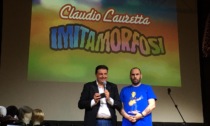 Claudio Lauretta al castello di Pozzolo Formigaro con lo spettacolo "Imitamorfosi"