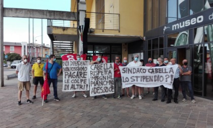 Novi Ligure, protesta dei dipendenti Cit al Museo dei Campionissimi