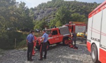 Maltempo in Val Borbera, Vigili del Fuoco soccorrono bagnanti