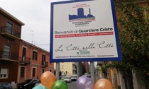 Alessandria: inaugurati i 5 cartelli di benvenuto al quartiere Cristo