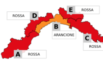 Maltempo Liguria: allerta rossa su Ponente e Levante