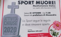 Alessandria, manifestazione contro stop ad attività sportive