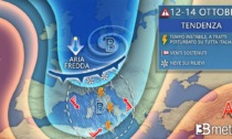 Meteo: nel weekend maltempo, freddo e neve in montagna