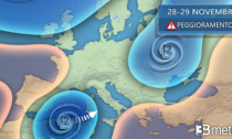 Meteo, nel weekend cambia tutto: tornano pioggia, vento e neve