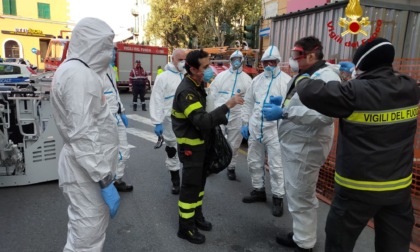 Paziente obeso sospetto Covid: intervento Vigili del Fuoco a Sestri Ponente