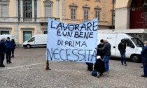 Asti, manifestazione degli ambulanti contro il dpcm