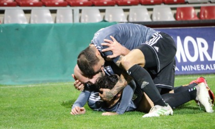 Alessandria-Pro Vercelli: il duo Eusepi-Arrighini va in gol, è vittoria dei grigi