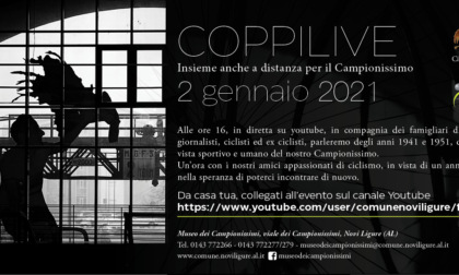 Novi Ligure, il 2 gennaio "Coppi Live", omaggio al Campionissimo