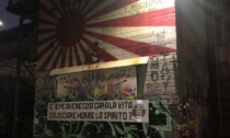 Casa Pound Torino: uno striscione a difesa del murales su Mishima
