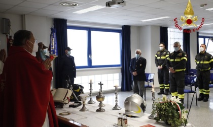 Alessandria, Vigili del Fuoco: celebrata Santa Barbara