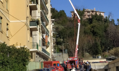 Genova: incendio e gravi danni in un appartamento di via Agosti