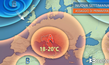 Scoppia la primavera con il super anticiclone: oltre 20°C in settimana