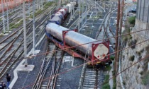 Ventimiglia, treno merci deraglia alla stazione