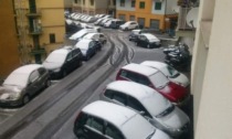 "Graupel" su Genova: le immagini