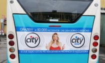 Radio City e Radio City Solo Musica Italiana sui bus della provincia di Alessandria, dove sono regine di ascolti