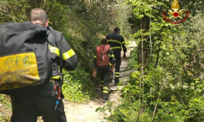 Soccorsi due escursionisti dai Vigili del Fuoco di Genova