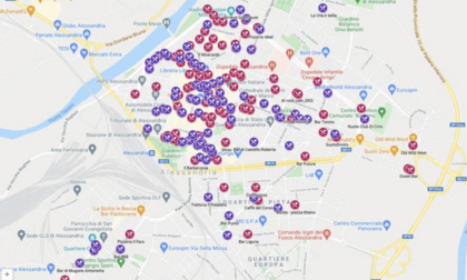 Alessandria: pubblicata la mappa interattiva dei dehors