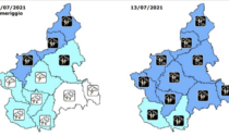 Allerta temporali oggi e domani in provincia di Alessandria