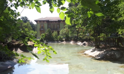 Ovada: lavori di manutenzione al laghetto del Parco di Villa Gabrieli