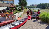 Valenza, corso di canoa organizzato dal Gruppo Nautica