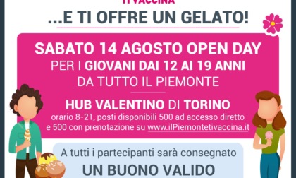 Torino, il 14 agosto open day al Valentino con buono gelato in omaggio