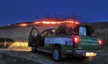 Incendio boschivi: partiti nella notte 14 volontari del corpo AIB Piemonte per la Calabria