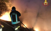 Incendio nell'Acquese, un ettaro di bosco in fiamme