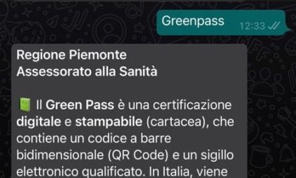 Covid: la Regione Piemonte istituisce un numero WhatsApp dedicato