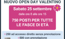 Torino: sabato 25 Open Day all'hub Valentino per tutti gli over 12 del Piemonte
