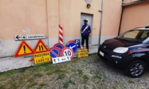 Rosignano Monferrato: ruba segnaletica stradale e coltiva marijuana in casa, denunciato un minore