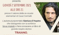 Casal Cermelli: il 2 settembre incontro con lo scrittore Gianluca D'Aquino
